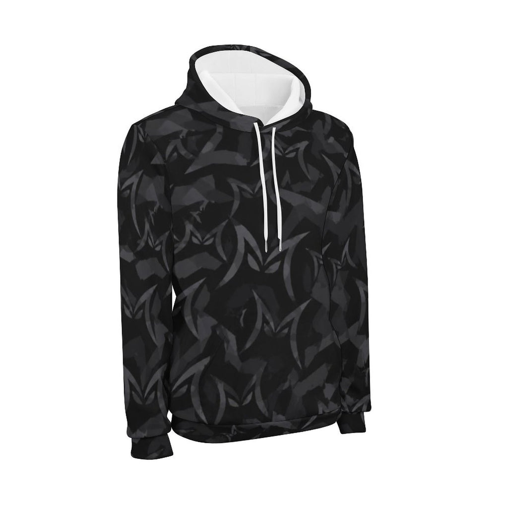 MALO MAFIA Black Camo 250gsm Imitation Cotton Hoodie & Joggers Set