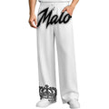 230gsm Drawstring Wide Leg Casual Pants(All-Over Printing)