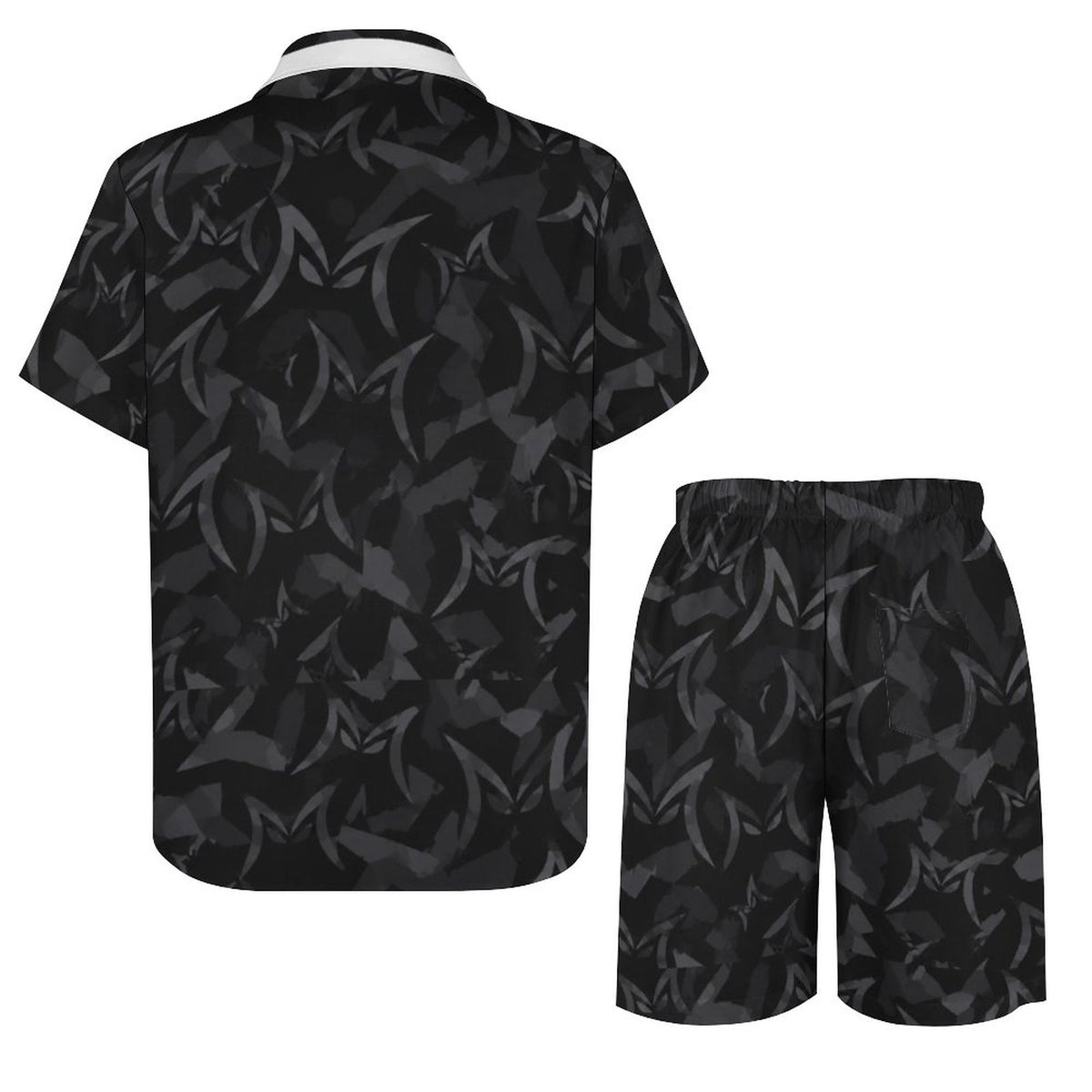 Short Sleeve Shirt and Shorts Set(All-Over Printing)