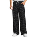MALO MAFIA Black Camo 230gsm Drawstring Wide Leg Casual Pants(All-Over Printing)
