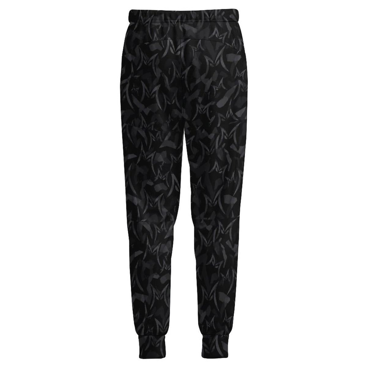 MALO MAFIA Black Camo180gsm Men's Quick Dry Running Pants(All-Over Printing)