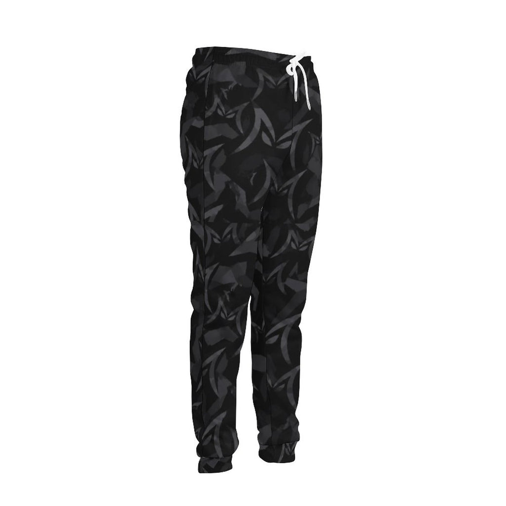MALO MAFIA Black Camo 250gsm Imitation Cotton Hoodie & Joggers Set