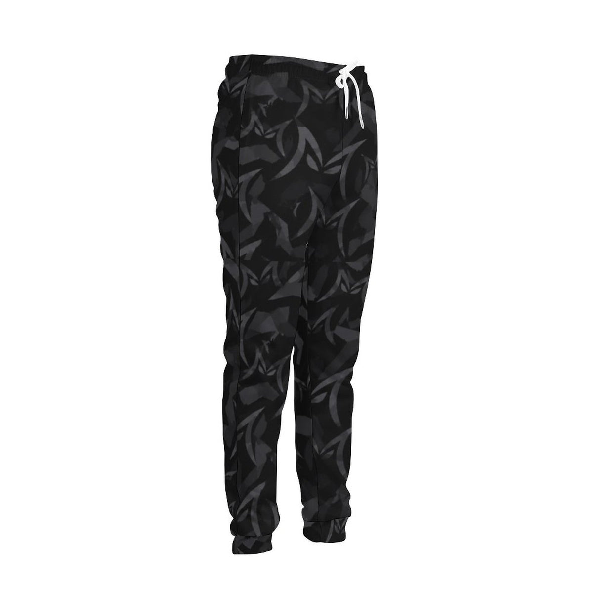 MALO MAFIA Black Camo 250gsm Imitation Cotton Hoodie & Joggers Set
