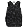 MALO MAFIA Black Camo Large Capacity Backpack
