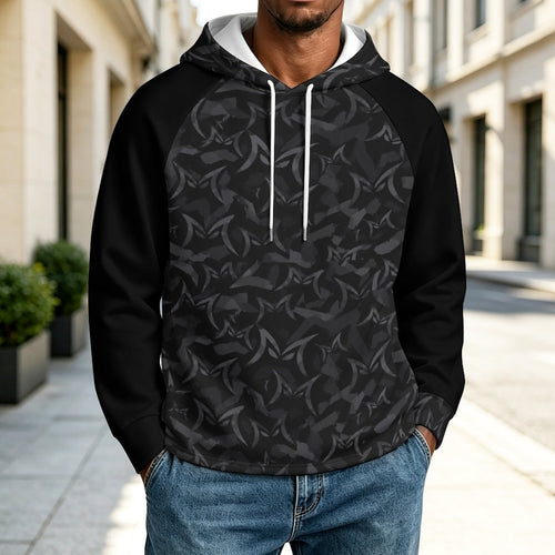 230gsm Raglan Sleeve Hoodie(All-Over Printing)