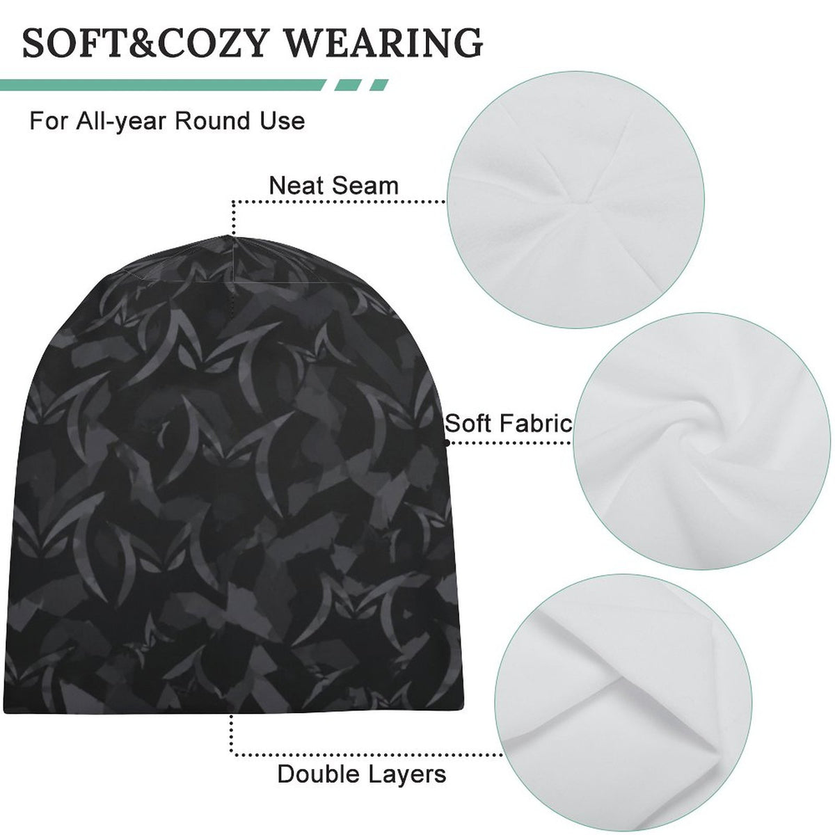 MALO GEAR Pullover Cap (All-Over Printing) Part of the MALO MAFIA SET