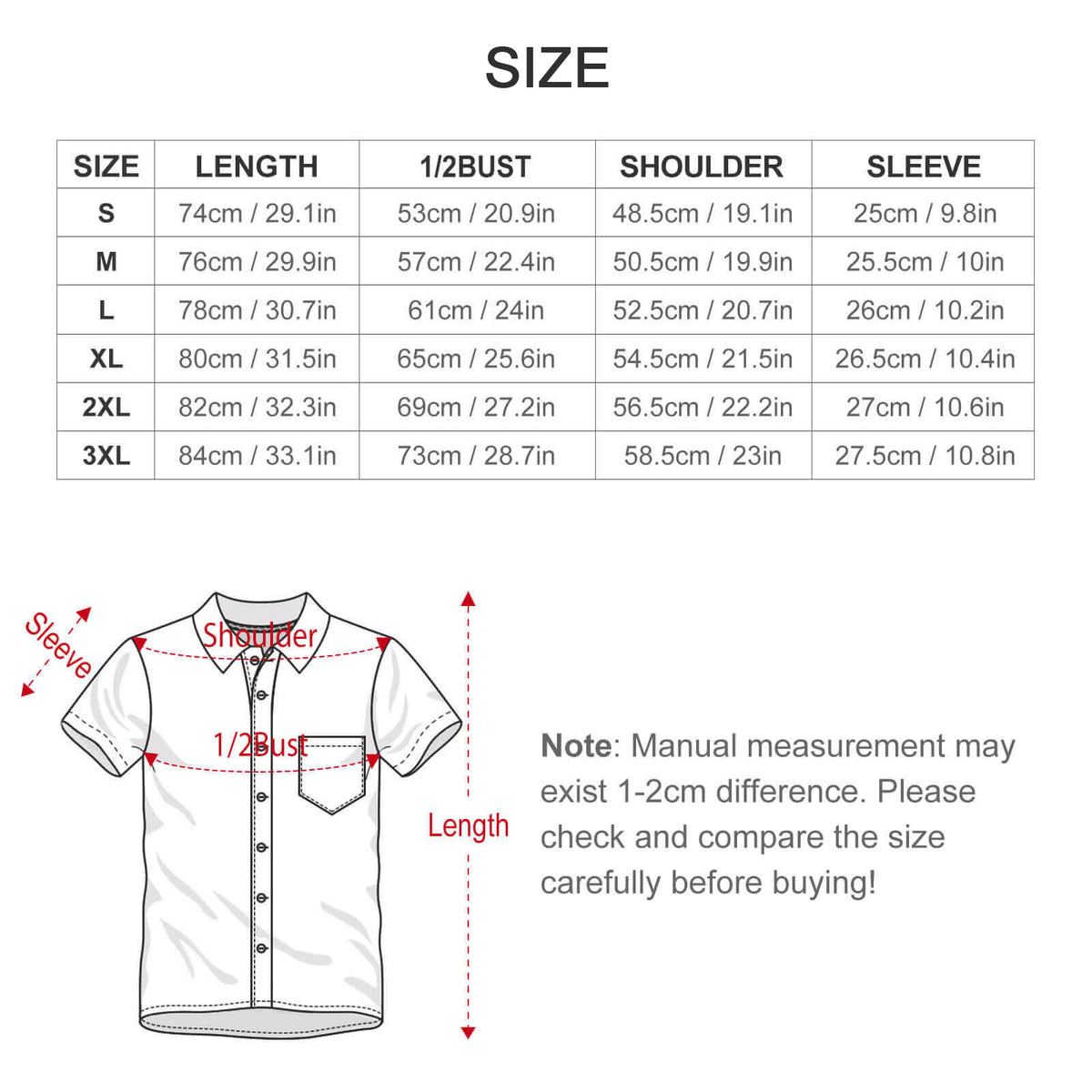 Short Sleeve Shirt and Shorts Set(All-Over Printing)