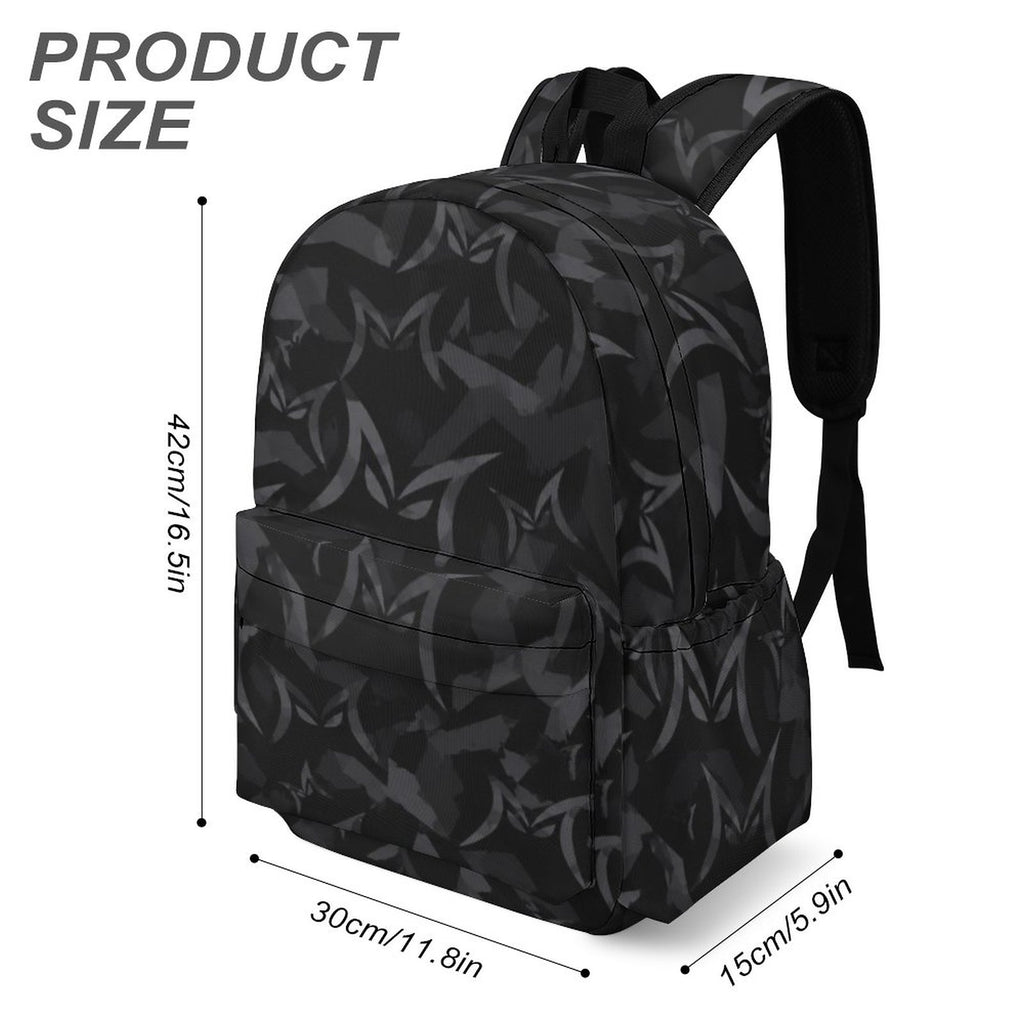 Oxford Cloth School Backpack(All-Over Printing)