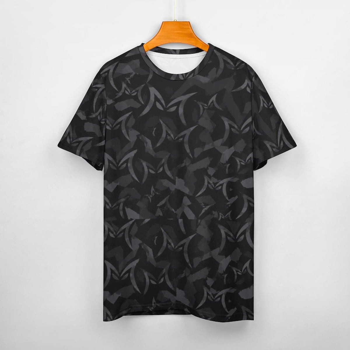 MALO MAFIA Black Camo 190gsm Cotton Comfort Short-Sleeve T-Shirt for Men