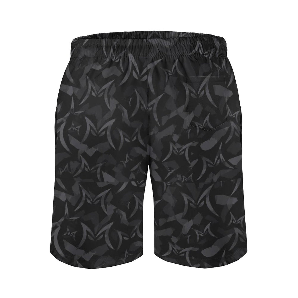 MALO MAFIA Black Camo110gsm Cotton Men's Beach Shorts