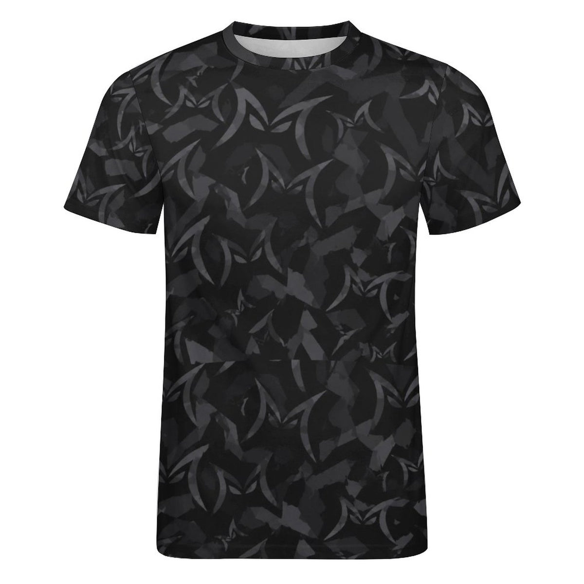MALO MAFIA Black Camo 190gsm Cotton Comfort Short-Sleeve T-Shirt for Men