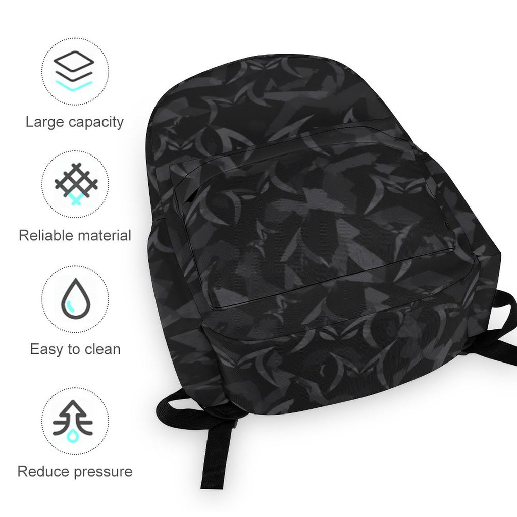 Oxford Cloth School Backpack(All-Over Printing)