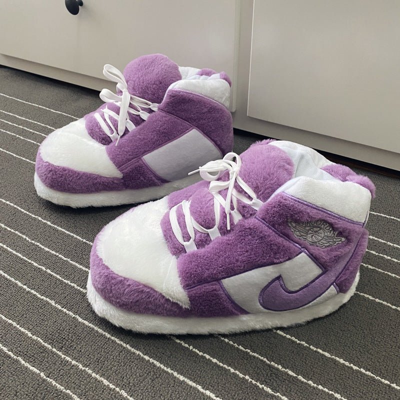 Sneaker Slippers Purple  jordan 1 unisex for adults&kids